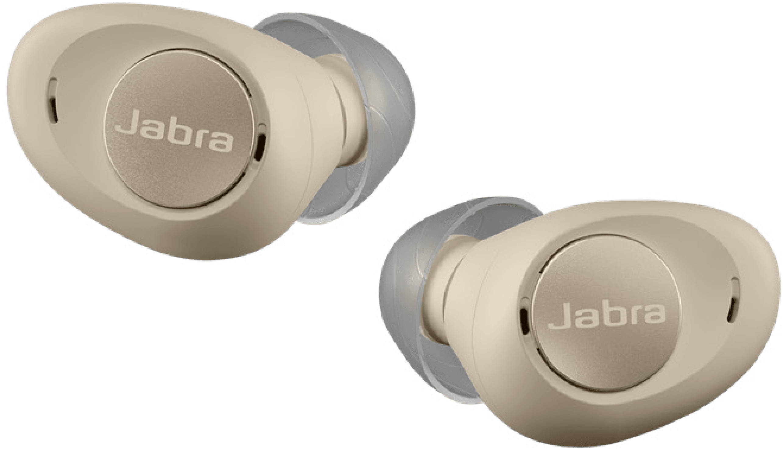Jabra beige earbuds